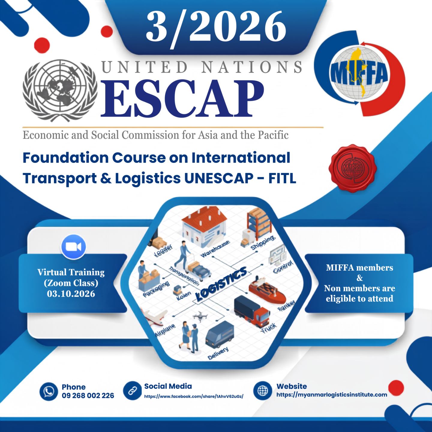 UNESCAP 3/2026 (Online)